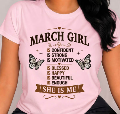 MARCH GIRL – FAITH, STRENGTH & BEAUTY - FOR WOMEN - TLEE03 (SKU2605-378-03)