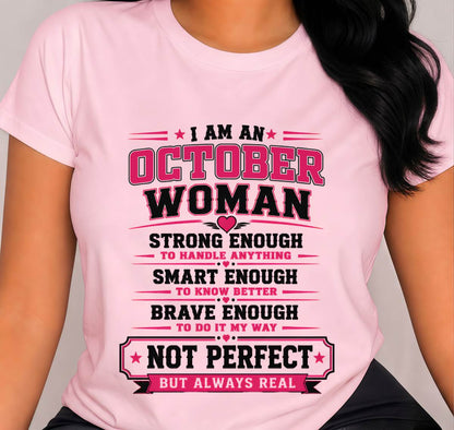 OCTOBER - BOLD BRAVE AND REAL - FOR WOMEN - TLEE10 (SKU2608-472-10)