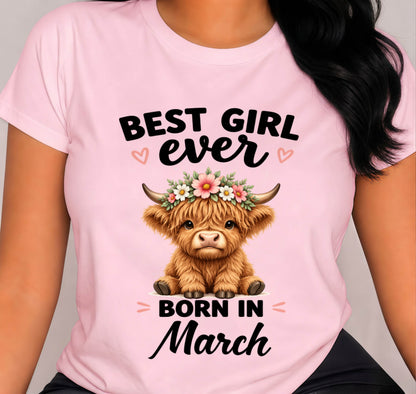 MARCH - BEST GIRL EVER - FOR WOMEN - TLEE03 (SKU2607-198-03)