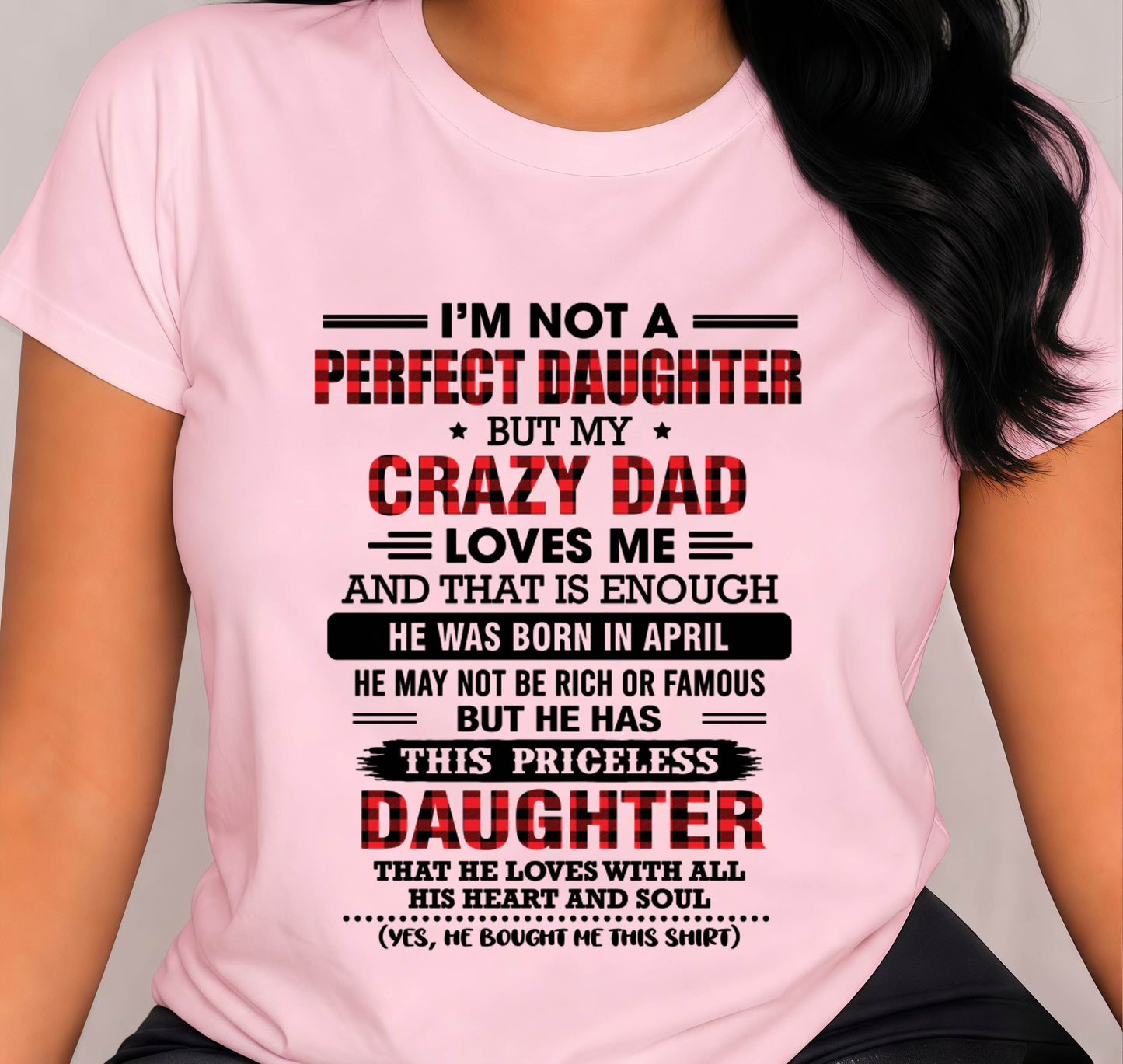 APRIL DAD’S LOVE MAKES EVERYTHING ENOUGH - FROM DAD - TLEE04 (SKU2608-572-04)