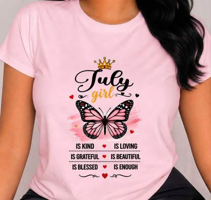 JULY GIRL BUTTERFLY SHIRT - FOR WOMEN - TLEE07 (SKU2608-593-07)