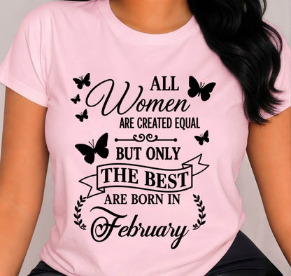 FEBRUARY – ONLY THE BEST ARE CREATED - FOR WOMEN - TLEE02 (SKU2606-322-02)