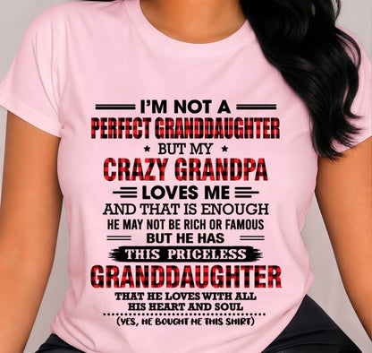 PRICELESS GRANDDAUGHTER - FROM GRANDPA - TLEE00 (SKU2608-446-00)