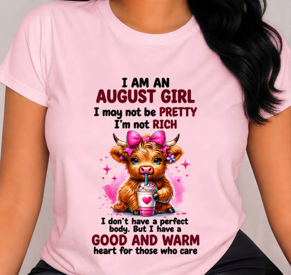 AUGUST GIRL GOOD & WARM HEART - FOR WOMEN - TLEE08 (SKU2608-385-08)