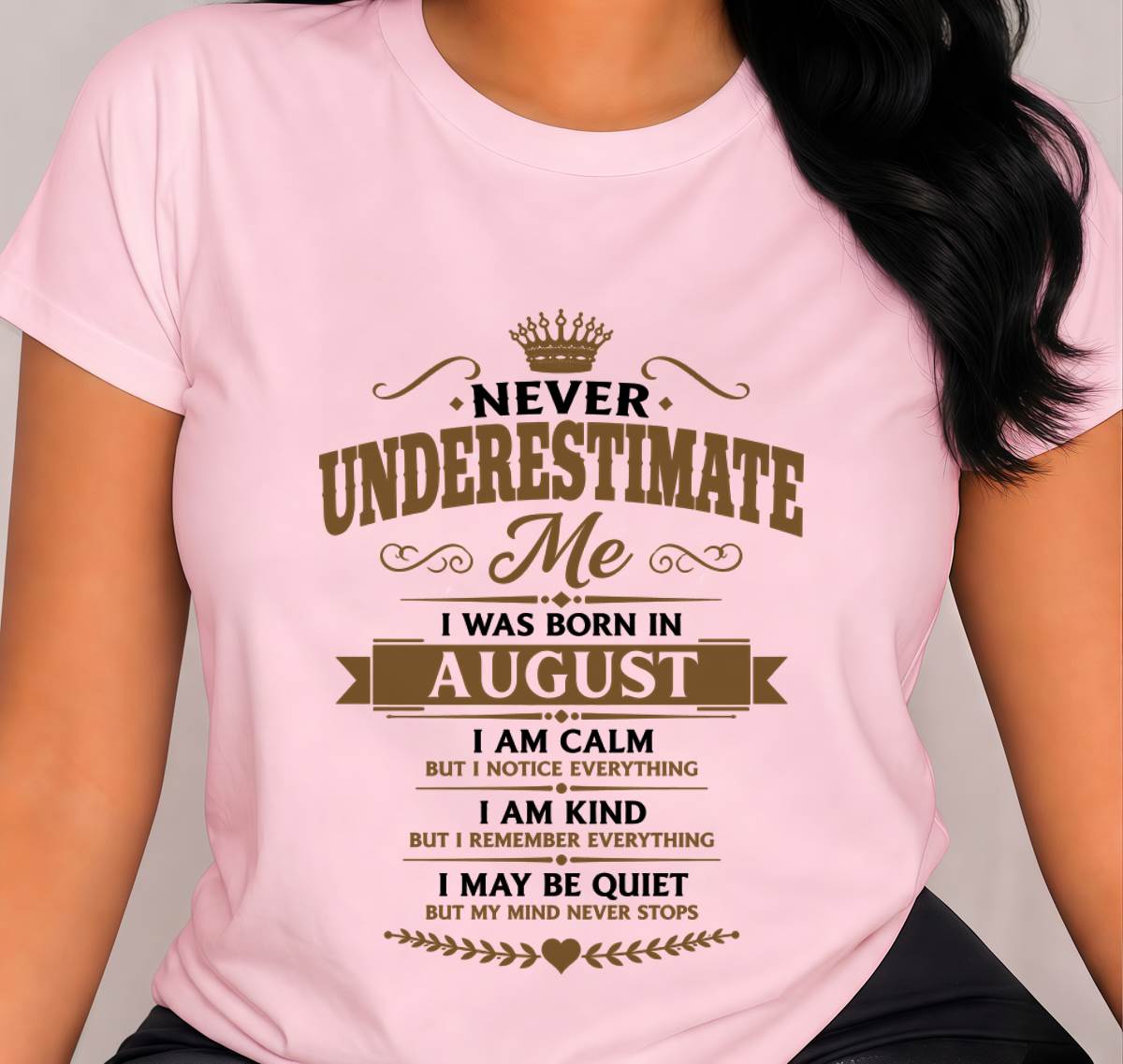 AUGUST - SWEET CALM AND UNFORGETTABLE - FOR WOMEN - TLEE08 (SKU2608-491-08)