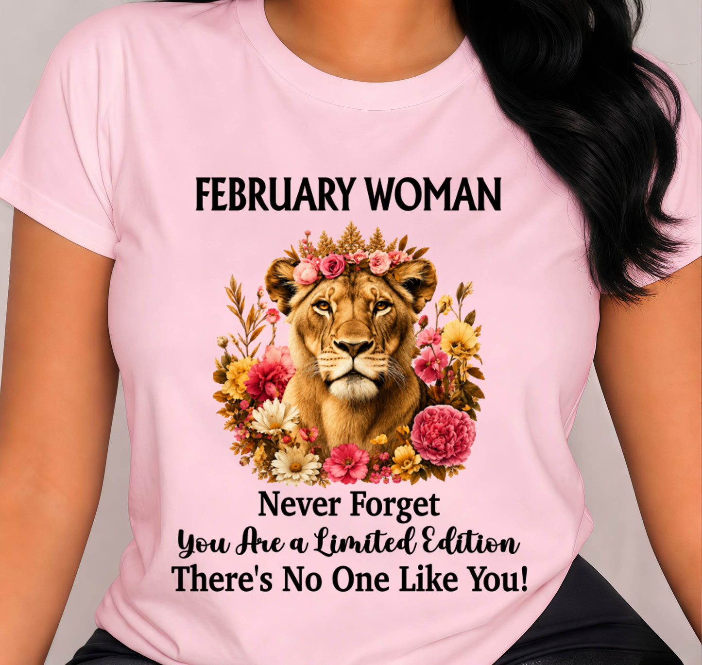 FEBRUARY WOMAN – PROUD TO BE DIFFERENT - FOR WOMEN - TLEE02 (SKU2607-74-02)