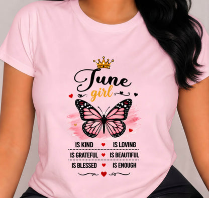 JUNE GIRL BUTTERFLY SHIRT - FOR WOMEN - TLEE06 (SKU2608-593-06)