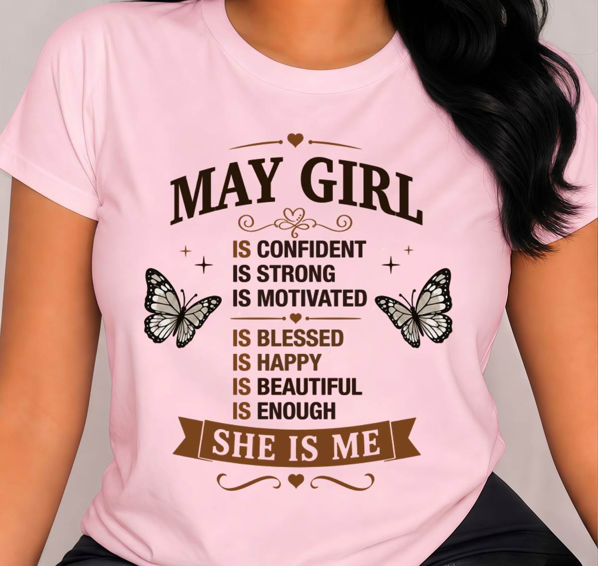 MAY GIRL – FAITH, STRENGTH & BEAUTY - FOR WOMEN - TLEE05 (SKU2605-378-05)