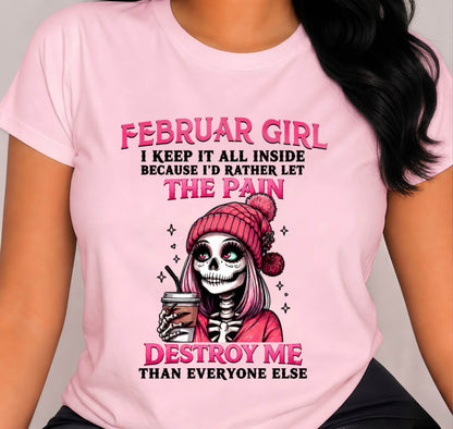 FEBRUARY GIRL : KEEPING IT ALL INSIDE - FOR WOMEN - TLEE02 (SKU2606-106-02)