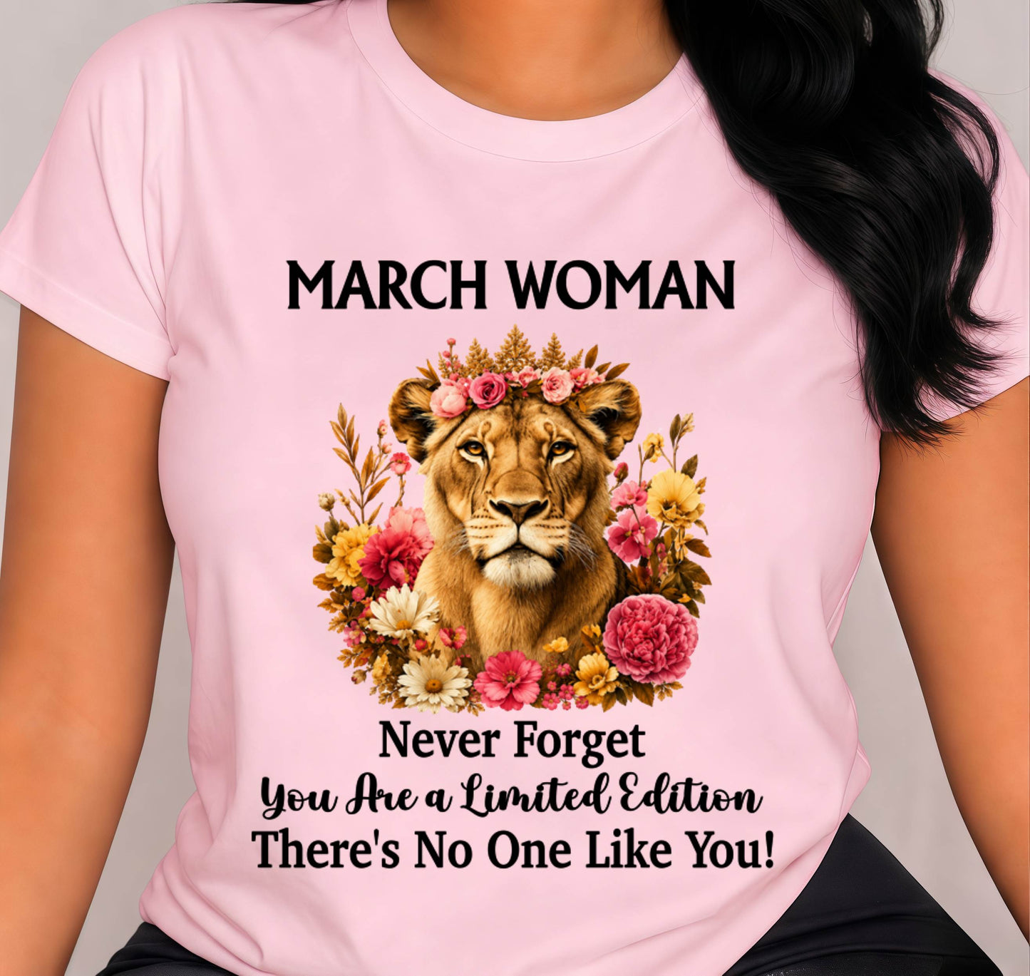 MARCH WOMAN – PROUD TO BE DIFFERENT - FOR WOMEN - TLEE03 (SKU2607-74-03)