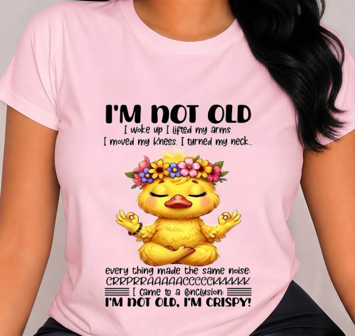 I'M NOT OLD I'M CRISPY SHIRT - FOR WOMEN - TLEE00