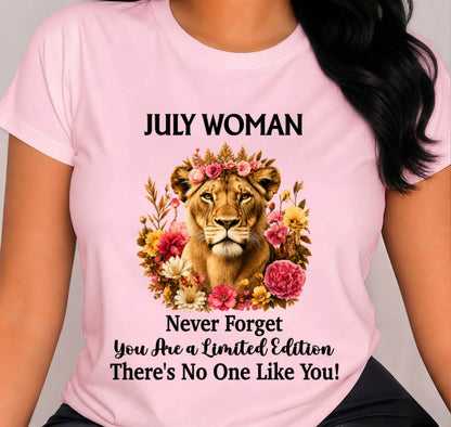 JULY WOMAN – PROUD TO BE DIFFERENT - FOR WOMEN - TLEE07 (SKU2607-74-07)