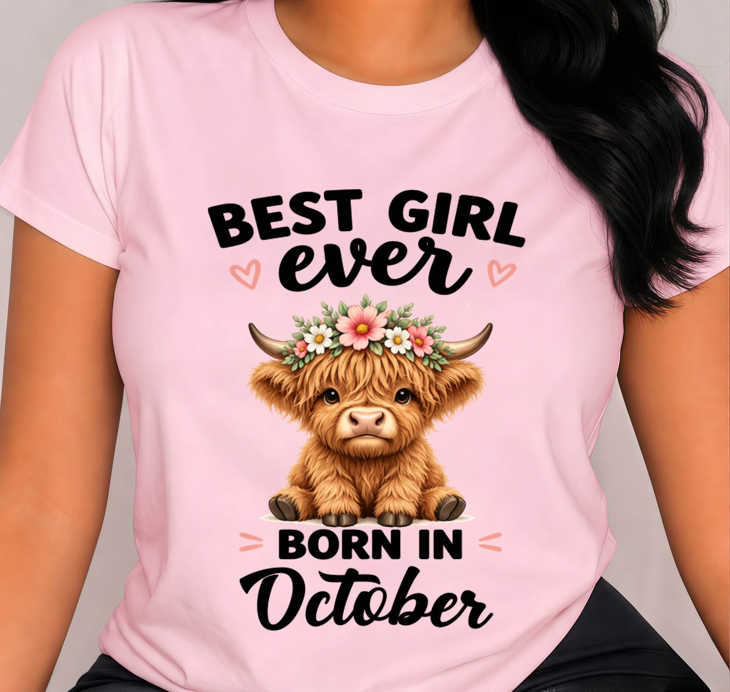 OCTOBER - BEST GIRL EVER - FOR WOMEN - TLEE10 (SKU2607-198-10)