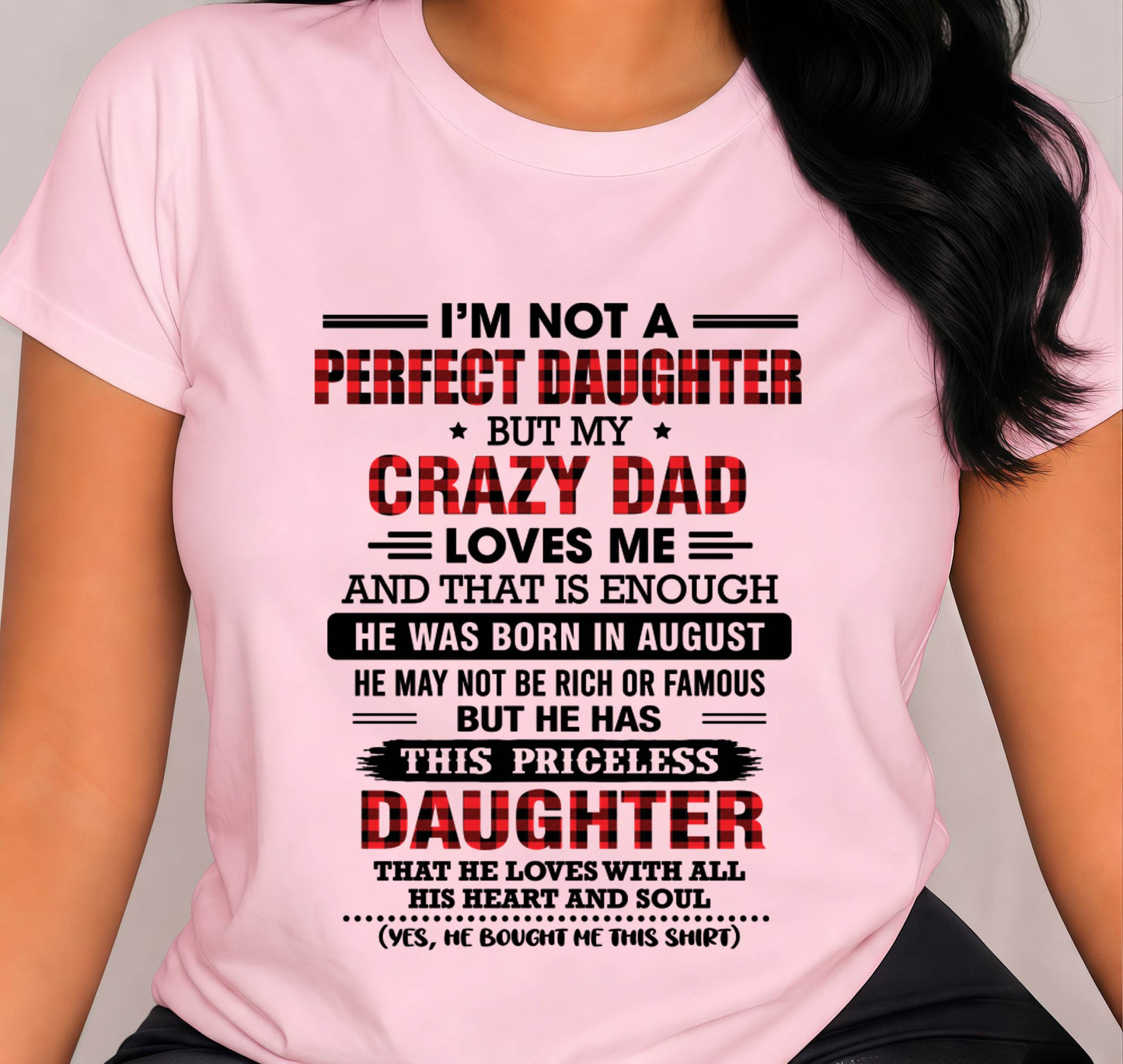 AUGUST DAD’S LOVE MAKES EVERYTHING ENOUGH - FROM DAD - TLEE08 (SKU2608-572-08)