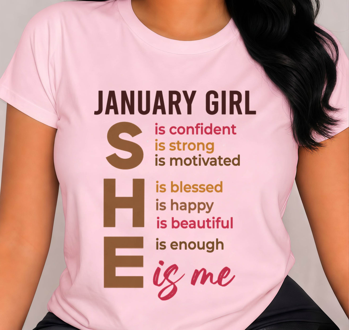 JANUARY GIRL - SHE IS ME - FOR WOMEN - TLEE01 (SKU2607-164-01)