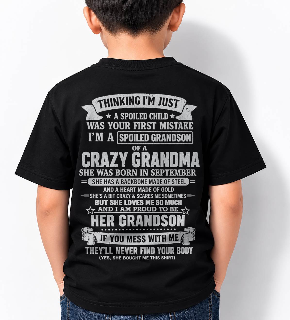 SEPTEMBER - GRANDMA’S PROTECTION MODE: ON - FROM GRANDMA - TLEE09 (SKU2607-06-09)