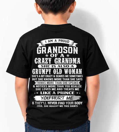 GRANDSON OF A CRAZY GRANDMA - FROM GRANDMA - TLEE00 (SKU2606-274-00)