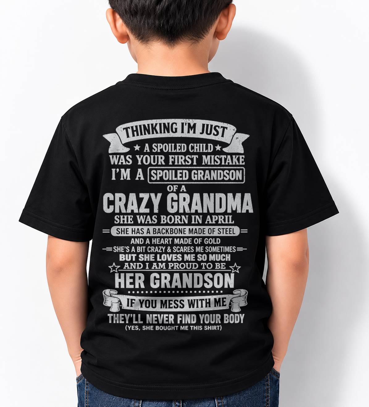 APRIL - GRANDMA’S PROTECTION MODE: ON - FROM GRANDMA - TLEE04 (SKU2607-06-04)