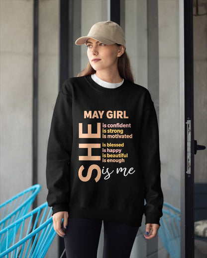 MAY GIRL - SELF LOVE TYPOGRAPHY - FOR WOMEN - TLEE05 (SKU2606-255-05)