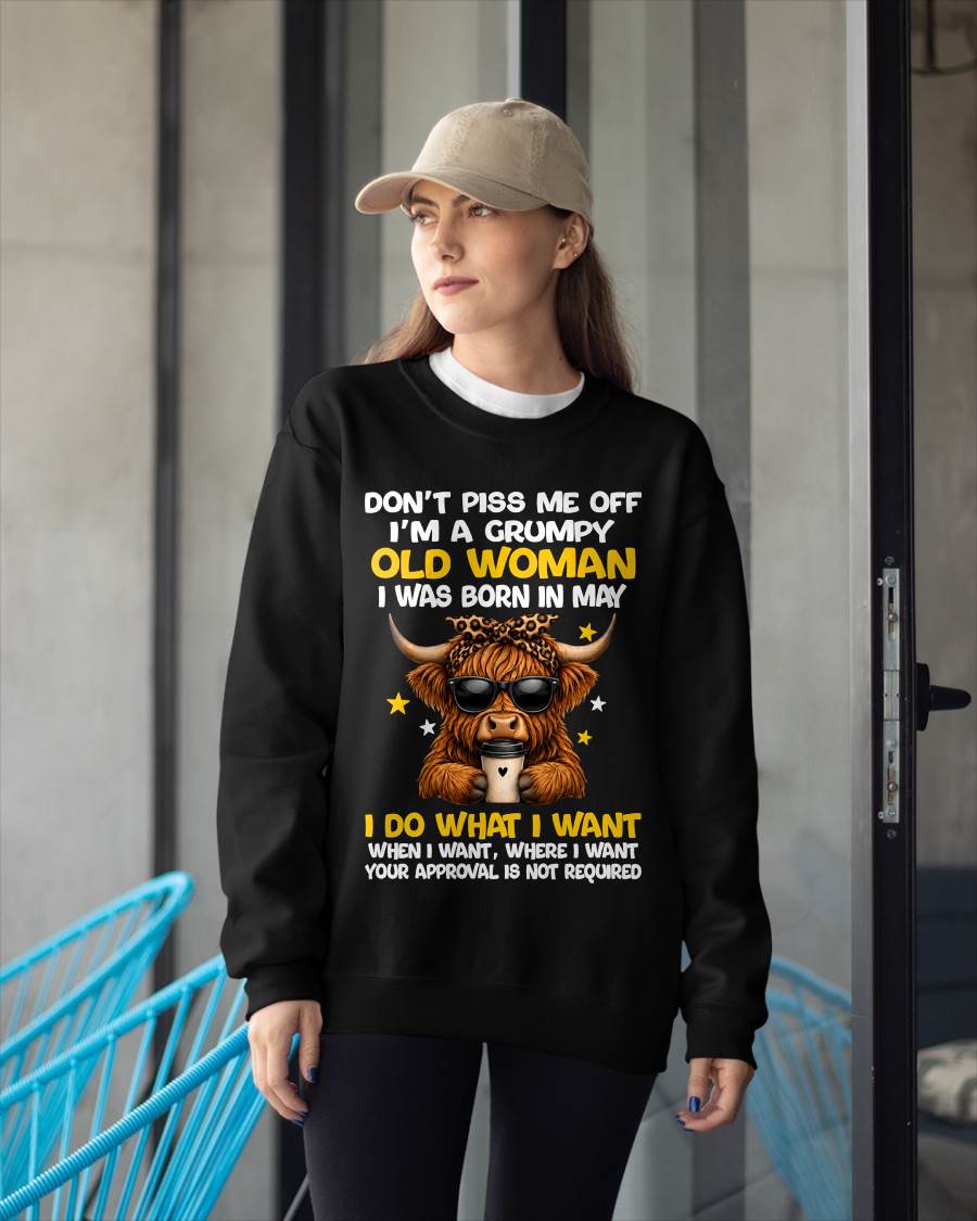 MAY BORN WOMAN FUNNY SHIRT - FOR WOMEN - TLEE05 (SKU2607-217-05)