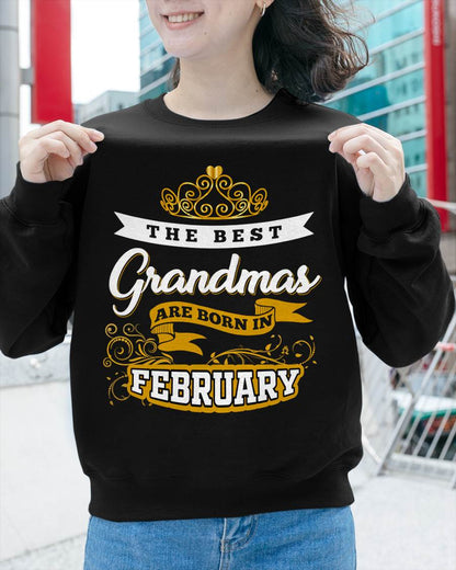 FEBRUARY GRANDMAS ARE THE BEST - FOR WOMEN - TLEE02 (SKU2605-238-02)