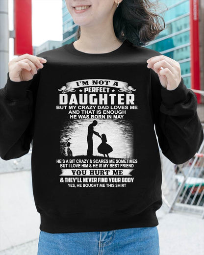DAD BORN IN MAY AND DAUGHTER BEST FRIENDS - FROM DAD - TLEE05 (SKU2605-166-05)