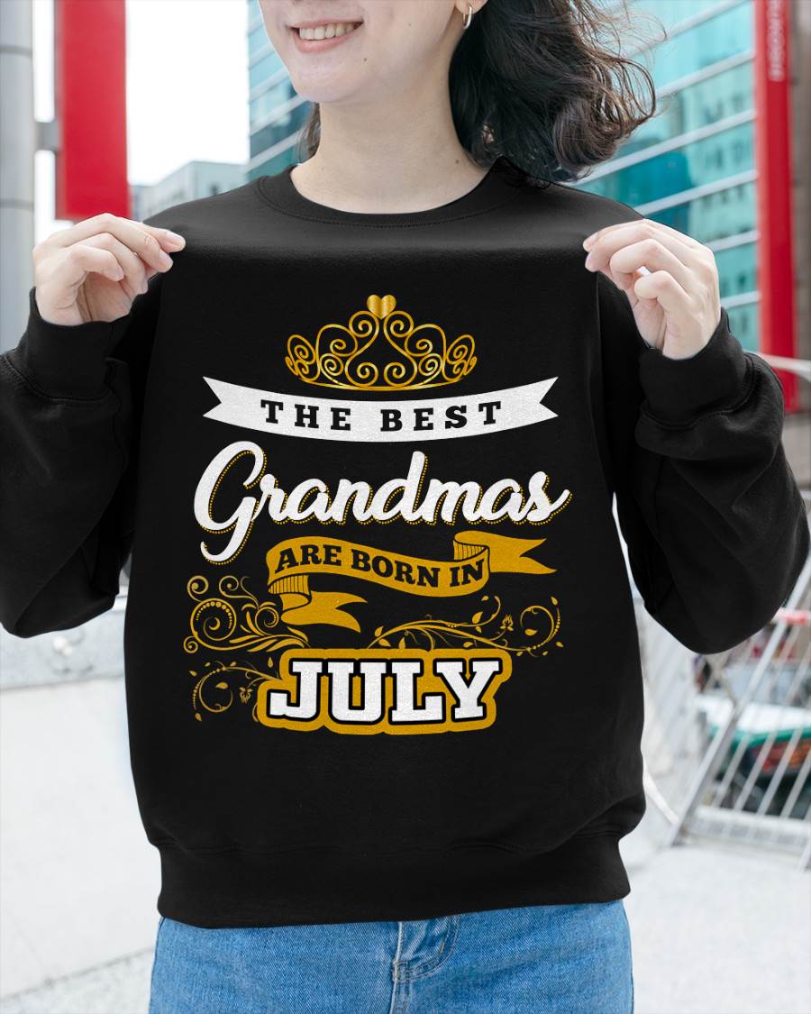 JULY GRANDMAS ARE THE BEST - FOR WOMEN - TLEE07 (SKU2605-238-07)