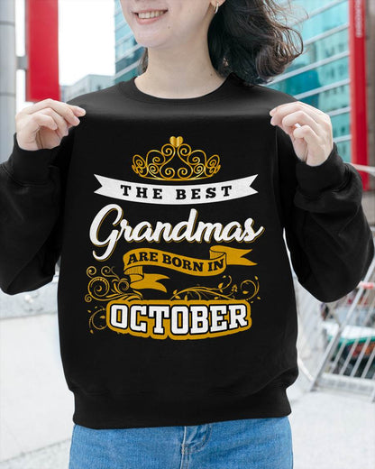 OCTOBER GRANDMAS ARE THE BEST - FOR WOMEN - TLEE10 (SKU2605-238-10)