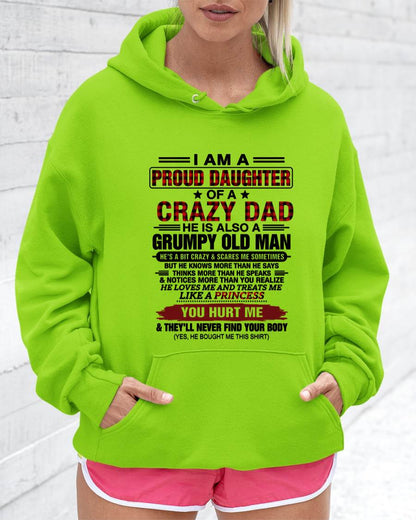 BEST DAD BEST DAUGHTER SHIRT - FROM DAD - TLEE00 (SKU2608-27-00)