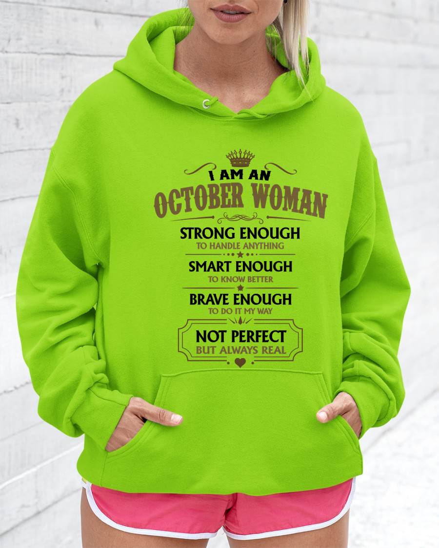 OCTOBER WOMAN – BOLD STRONG REAL - FOR WOMEN - TLEE10 (SKU2605-90-10)