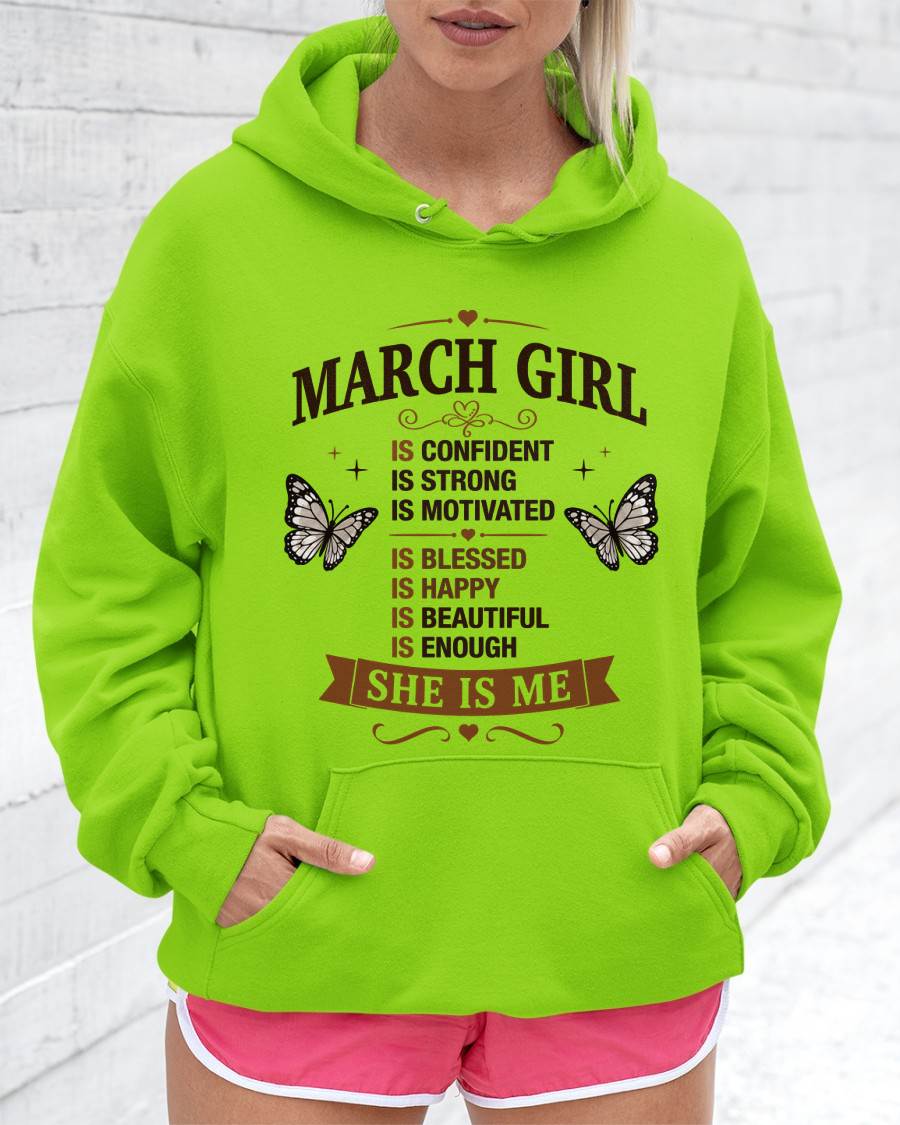 MARCH GIRL – FAITH, STRENGTH & BEAUTY - FOR WOMEN - TLEE03 (SKU2605-378-03)