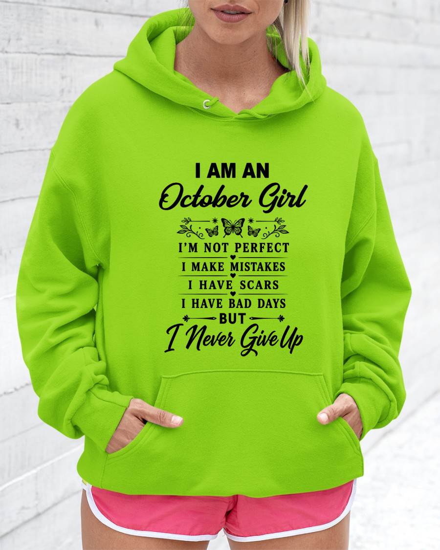 OCTOBER GIRL NEVER GIVE UP - FOR WOMEN - TLEE10 (SKU2606-378-10)