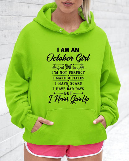OCTOBER GIRL NEVER GIVE UP - FOR WOMEN - TLEE10 (SKU2606-378-10)