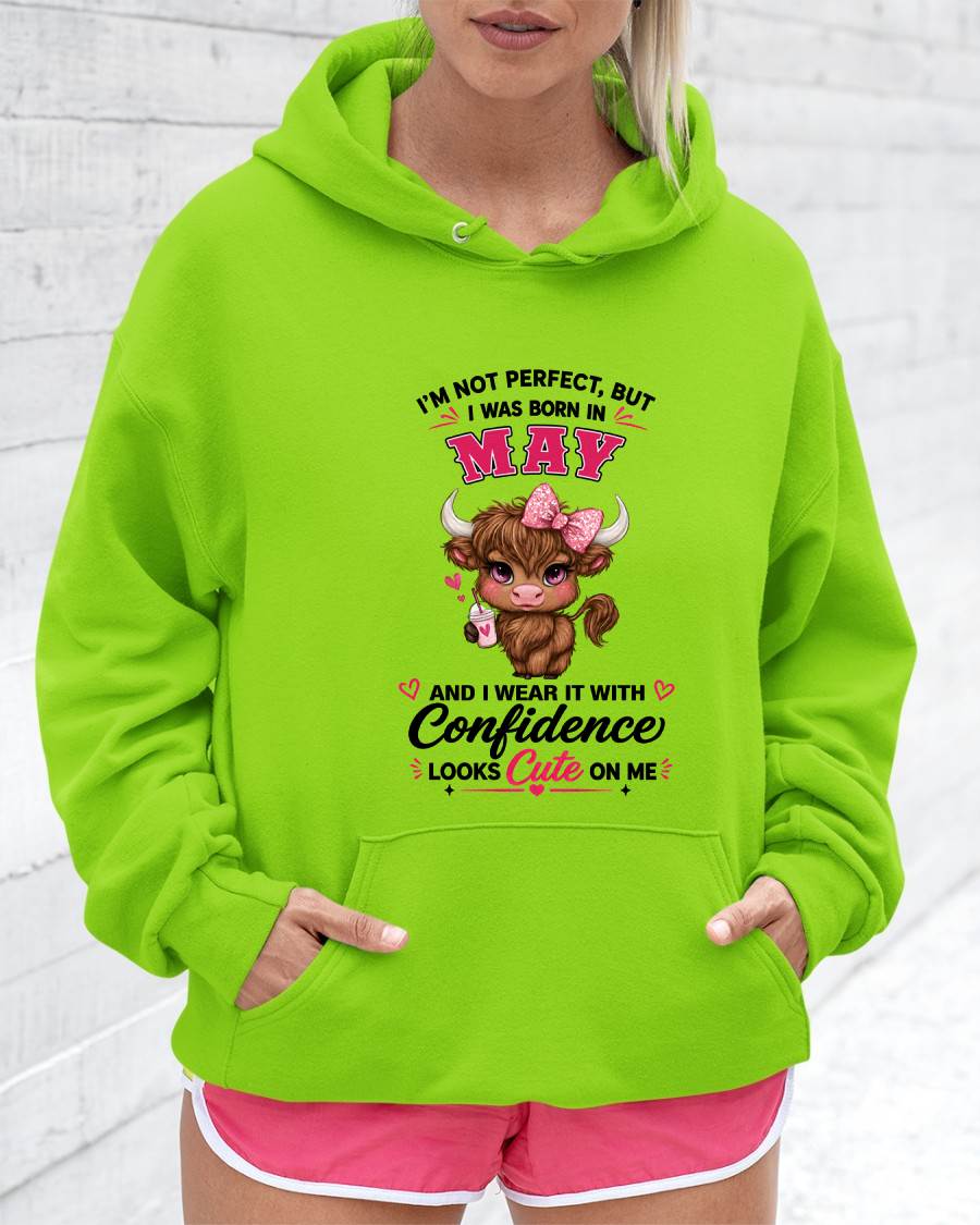 MAY BORN CONFIDENCE TEE - FOR WOMEN - TLEE05 (SKU2608-118-05)
