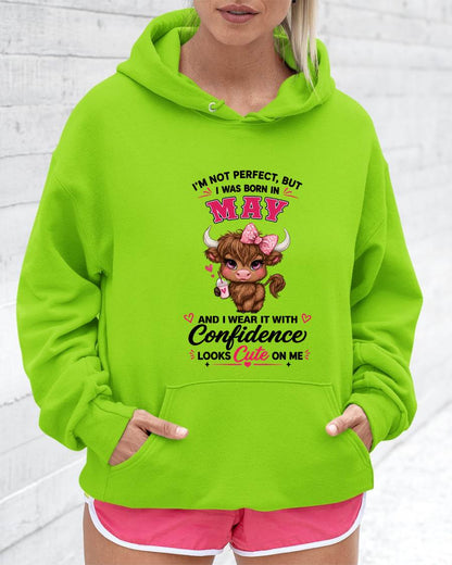 MAY BORN CONFIDENCE TEE - FOR WOMEN - TLEE05 (SKU2608-118-05)
