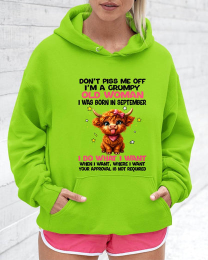 SEPTEMBER GRUMPY LADY SHIRT - FOR WOMEN - TLEE09 (SKU2607-215-09)