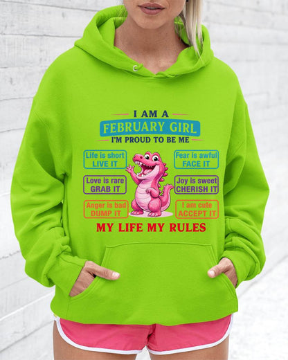FEBRUARY GIRL – MY LIFE MY RULES - FOR WOMEN - TLEE02 (SKU2604-245-02)