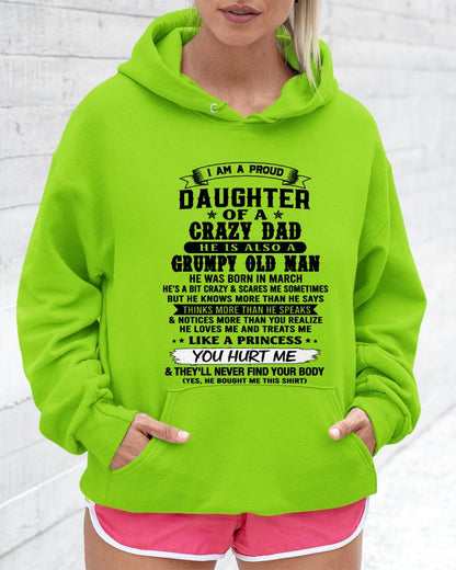 MARCH - PROUD DAUGHTER OF DAD - FROM DAD - TLEE03 (SKU2606-209-03)