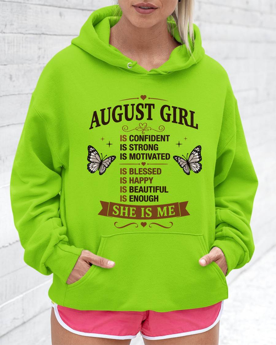 AUGUST GIRL – FAITH, STRENGTH & BEAUTY - FOR WOMEN - TLEE08 (SKU2605-378-08)