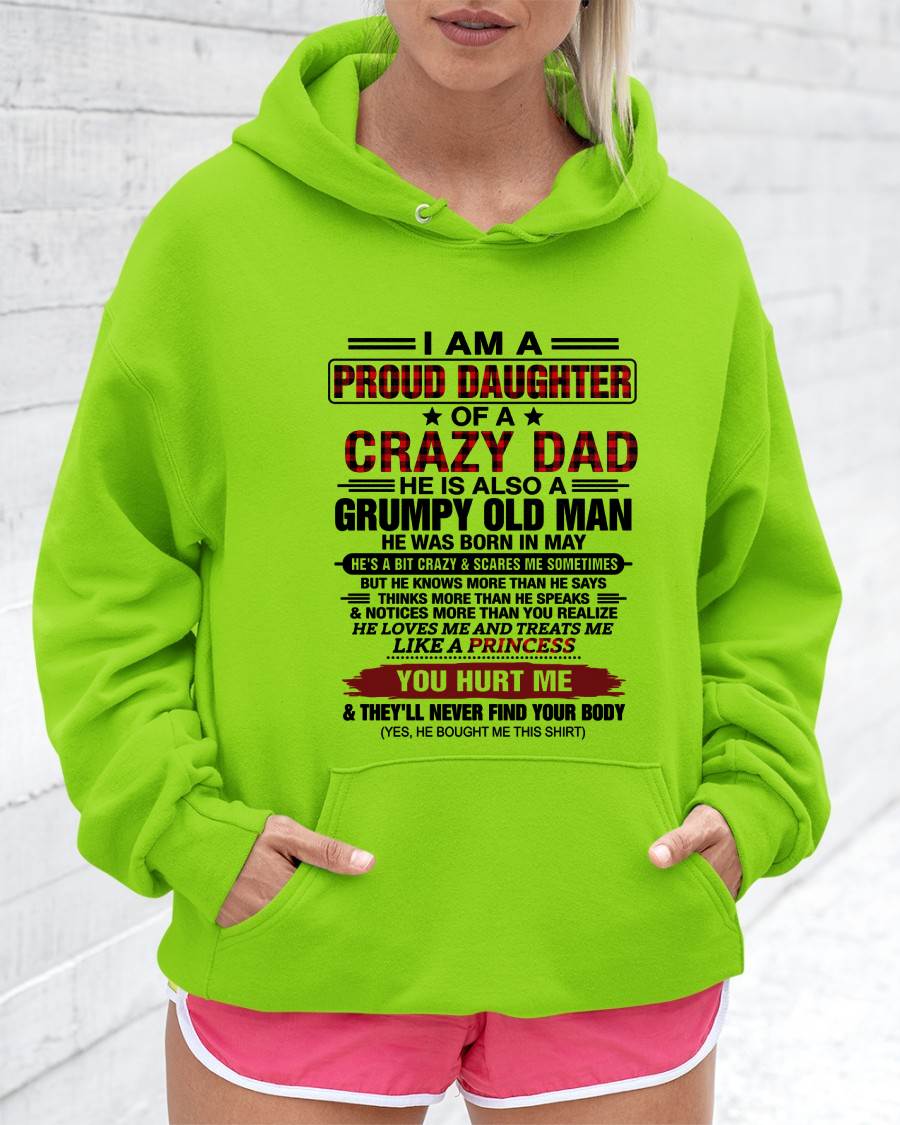 MAY - BEST DAD BEST DAUGHTER SHIRT - FROM DAD - TLEE05 (SKU2608-27-05)