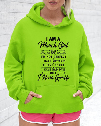 MARCH GIRL NEVER GIVE UP - FOR WOMEN - TLEE03 (SKU2606-378-03)