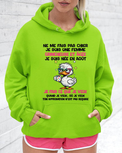 JE SUIS UNE FILLE D’AOÛT - POUR FEMME - TLEE08 (SKU2604-117-08)