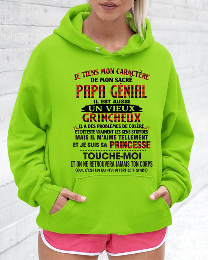 FILLE À PAPA GÂTÉE ET FIÈRE - CADEAU DE PAPA - TLEE00 (SKU2605-355-00)