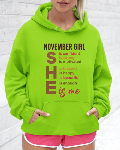 NOVEMBER GIRL - SHE IS ME - FOR WOMEN - TLEE11 (SKU2607-164-11)