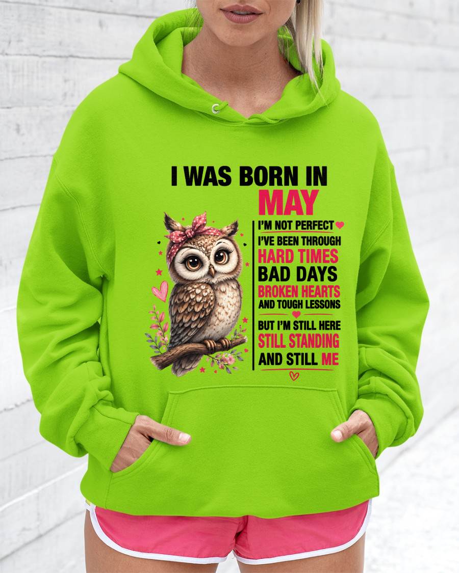 BORN IN MAY – STILL HERE, STILL STANDING - FOR WOMEN - TLEE05 (SKU2605-152-05)