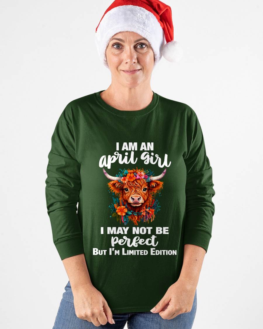 APRIL GIRL ONE OF A KIND TEE - FOR WOMEN - TLEE04 (SKU2607-296-04)