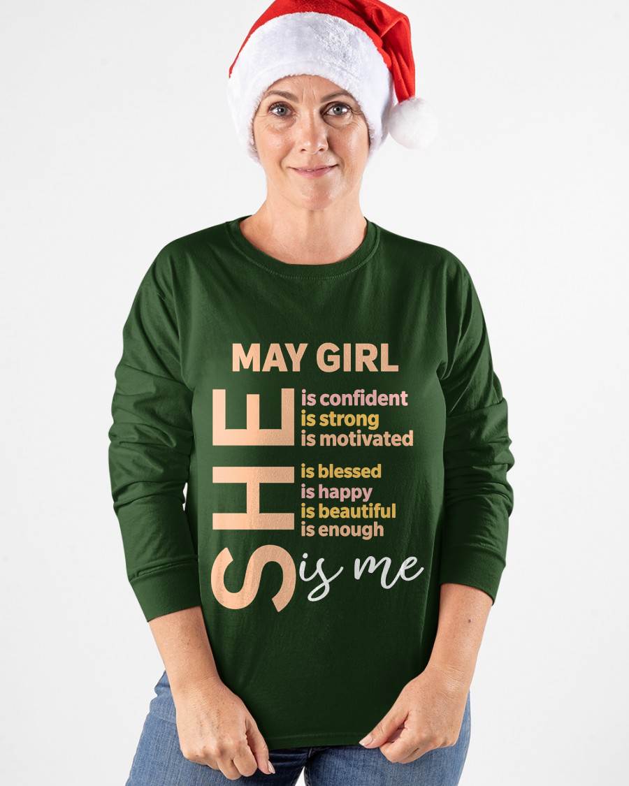 MAY GIRL - SELF LOVE TYPOGRAPHY - FOR WOMEN - TLEE05 (SKU2606-255-05)