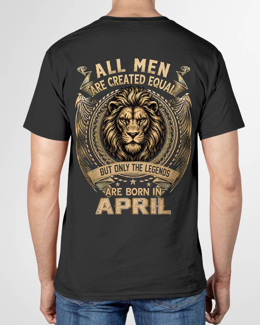 APRIL BORN LEGEND SHIRT – LION KING - FOR MAN - TLEE04 (SKU2606-177-04)