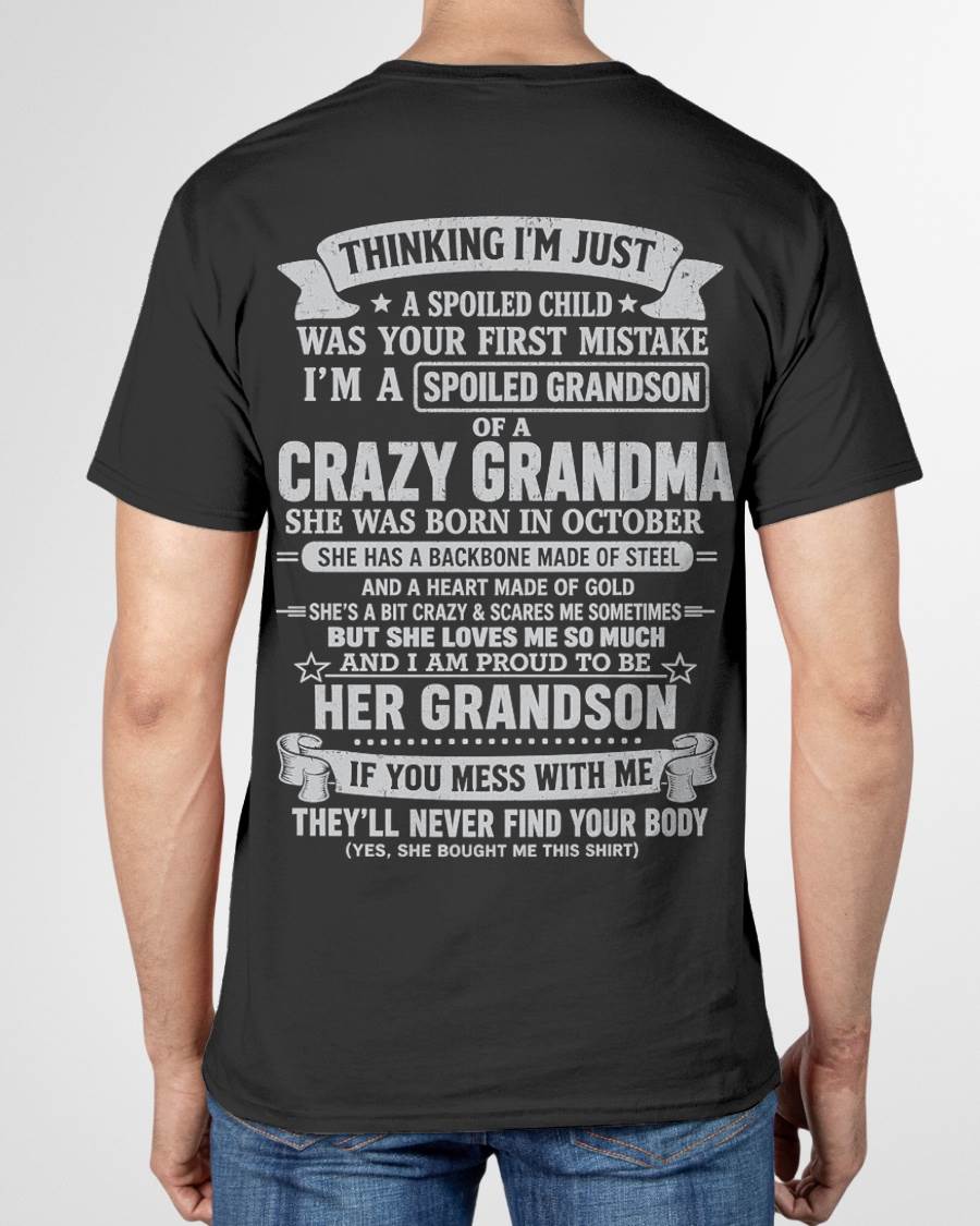 OCTOBER - GRANDMA’S PROTECTION MODE: ON - FROM GRANDMA - TLEE10 (SKU2607-06-10)