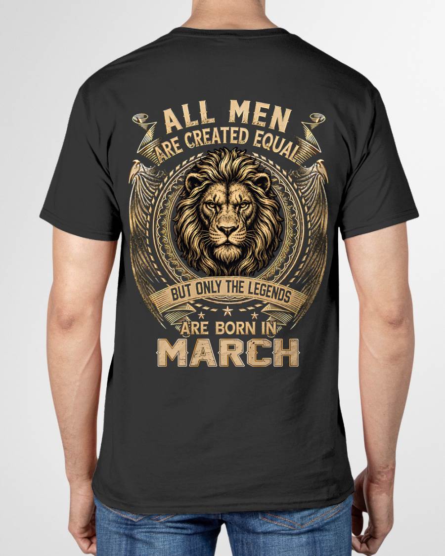 MARCH BORN LEGEND SHIRT – LION KING - FOR MAN - TLEE03 (SKU2606-177-03)
